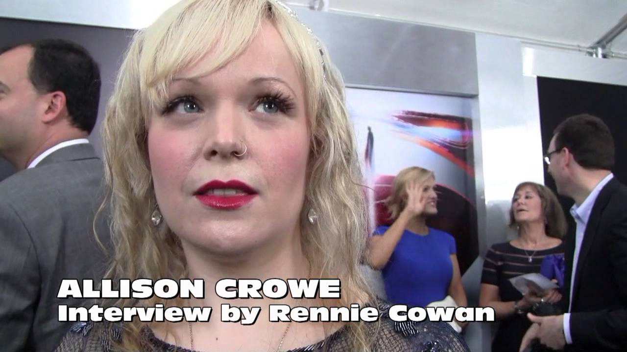 Allison Crowe - Man of Steel World Premiere - Interview by Rennie Cowan of Krypton Chronicles